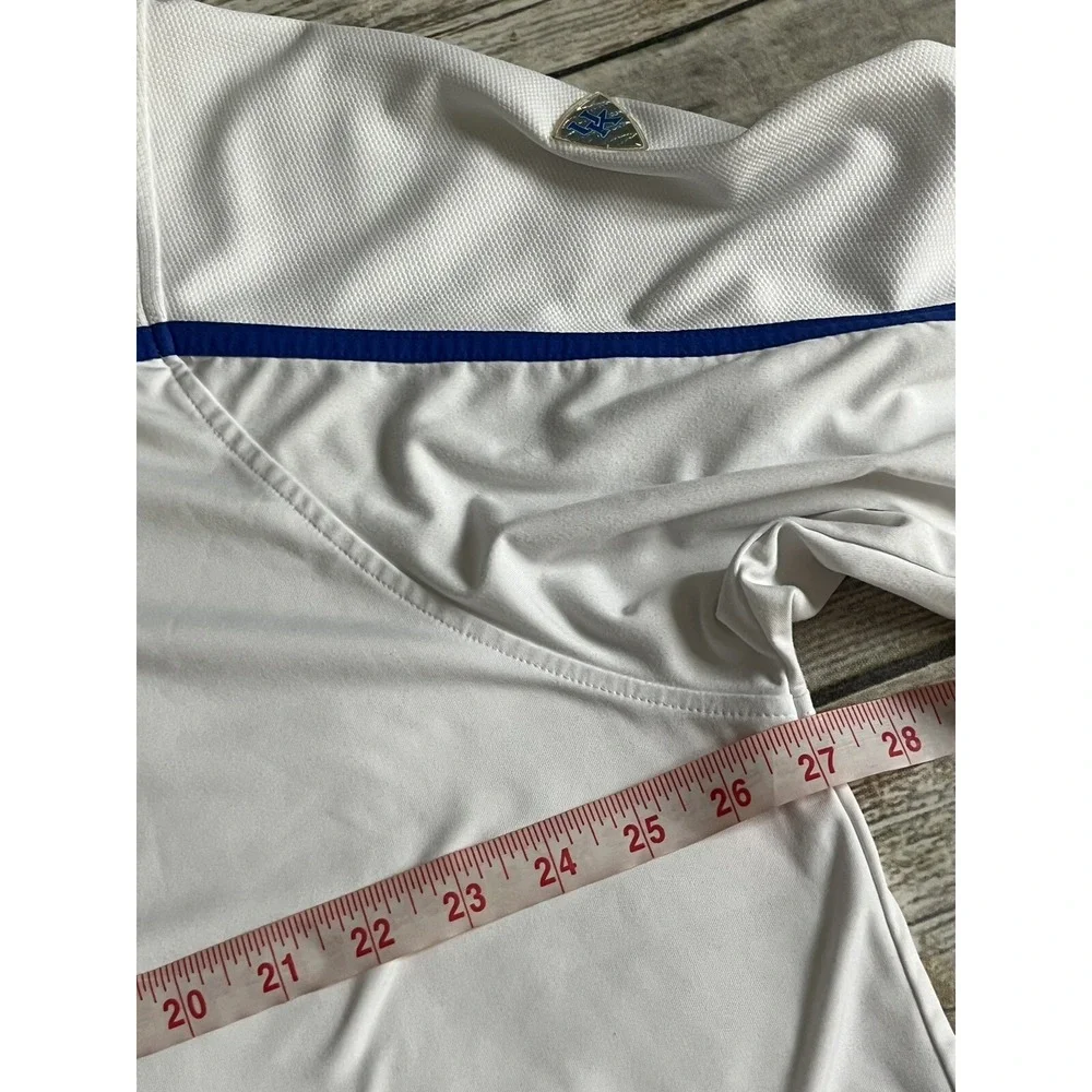 NIKE‎ Dri-Fit Half-Zip Long Sleeve Pullover Top Shirt Men's Size XXL White